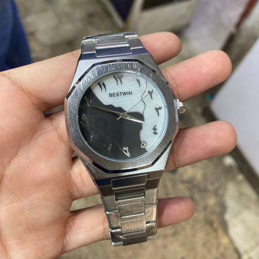 Arabic Aura | Multi Color Arabic Dial | Stainless Steel